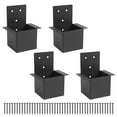 thumbnail image 1 of Mosiee 4-Piece Gazebo Bracket Kit: Post Connectors For Gazebo Wood Structures, 1 of 6