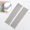 thumbnail image 3 of Mangas de protección solar Sunnimix Manga del brazo de enfriamiento gris, 3 of 8