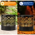 thumbnail image 3 of Win s Way Solar Mandala Lights Outdoor, Waterproof Fence and Deck Wall Lights for Patio Garden Decor, 3 of 9