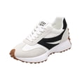 thumbnail image 2 of Willtoo Womens Retro Platform Sneakers Lace Up Thick Sole Walking Shoes Non Slip Fashion Casual Athletic Trainers, 2 of 5
