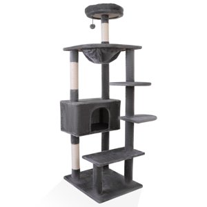 Vibrant Life 70-Inch Multi-Level Cat Tree Gray