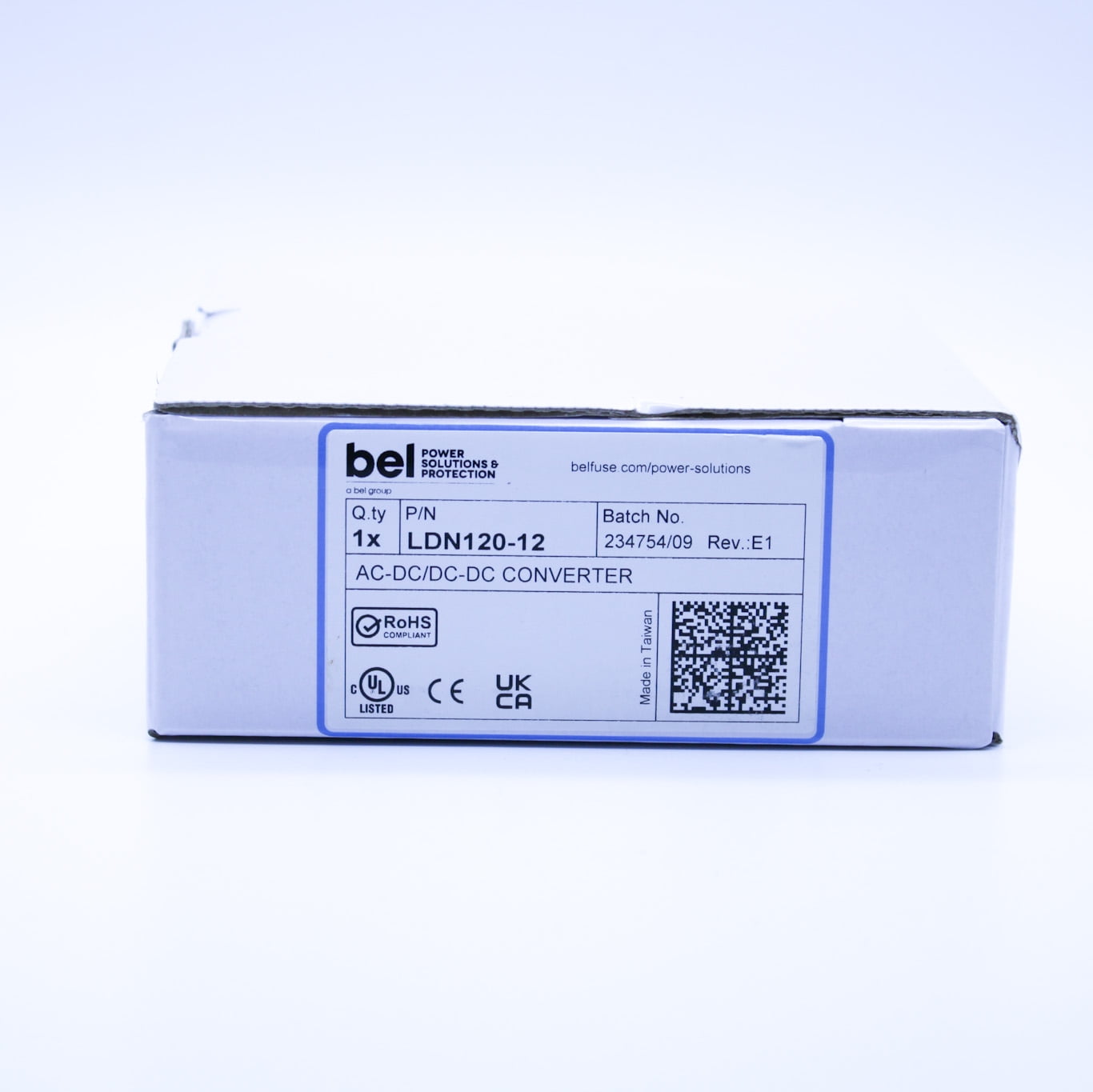 Bel Power Solutions LDN120-12 120W 12V 7A DIN Rail Switching Power Supply