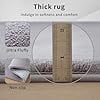 thumbnail image 4 of White Fur Rug Area Rug 5x7 Washable Shag Rug Fluffy Faux Rabbit Rug for Living Room Bedroom Playroom Nursery Rug Plush Throw Rug Luxury Home Decor, 4 of 7