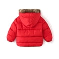 thumbnail image 2 of Winter Warm Coat Children's Winter Hooded Zippered Cardigan Down Jacket Thickened, 2 of 5