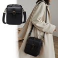 thumbnail image 2 of lanema Women Bag Fashion Crossbody Bag Double Layer Shoulder Bag PU Messenger Bag Man Small Purse for Everyday, 2 of 21