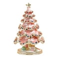 thumbnail image 4 of Caja de Baratija Esmaltada de de Navidad Pintada a Mano, Organizador de Joyas con Bisagras, Almacenamiento de Anillos, Figura de Decoración Del Rosa, 4 of 8