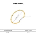 thumbnail image 6 of Aobei Pearl 18K Gold Plated Open Bangle Cuff Bracelets Adjustable Dainty Boho Cuff Bangle Bracelets Handemade Jewelry for Women, 6 of 7