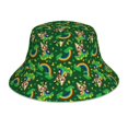 thumbnail image 1 of Balery Cat St Patrick's day Sombreros para el sol para hombre y mujer, sombrero de pescador con UPF 50+, 1 of 6