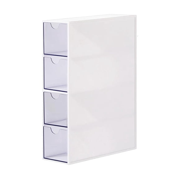 YIEMEEN Sturdy Base Multiple Drawer Organizers Clear Acrylic For Home And Shop Use