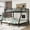 Black 72, variant on Metal Queen over King Bunk Bed for Teens and Adults, Space-Saving/Noise Reduced/No Box Spring Needed, Black, Heavy Duty Steel Frame, 82.68L x 78.7W x 64.29H Inches