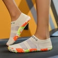 thumbnail image 3 of Womens Mens Minimalist Barefoot Sock Shoes Zero Drop Multi-Purpose Ultra Portable Water Walking Shoes, 3 of 8