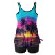 thumbnail image 5 of Traje de Baño de Dos Piezas para Mujeres Traje de Baño Conservador con Correa de Espalda Y Control Del Vientre, Conjuntos Cortos de Playa para Mujeres, 5 of 6