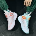 thumbnail image 2 of Womens Basketball Shoes Breathable Lightweight Fashion Athletic Sneakers Unisex Non Slip Outdoor Sport Volleyball Shoe, 2 of 6