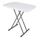 thumbnail image 1 of Mesa de Servicio Plegable Altura Adjustable 75x50cm Marthing Mesita Plegable, Uso Interior y Exterior Con 8 Elevaciones Multiusos Jardin Hogar Lavanderia Mini escritorio, Mesa Plegable Resistente, 1 of 8