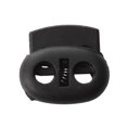 thumbnail image 5 of Double Hole Spring Loaded Drawstring Rope Cord Locks Black 40 Pcs, 5 of 5