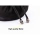 thumbnail image 4 of Bolsa con cordón para dados TOYFUL, grande, negra, con 8 bolsillos, 4 of 6