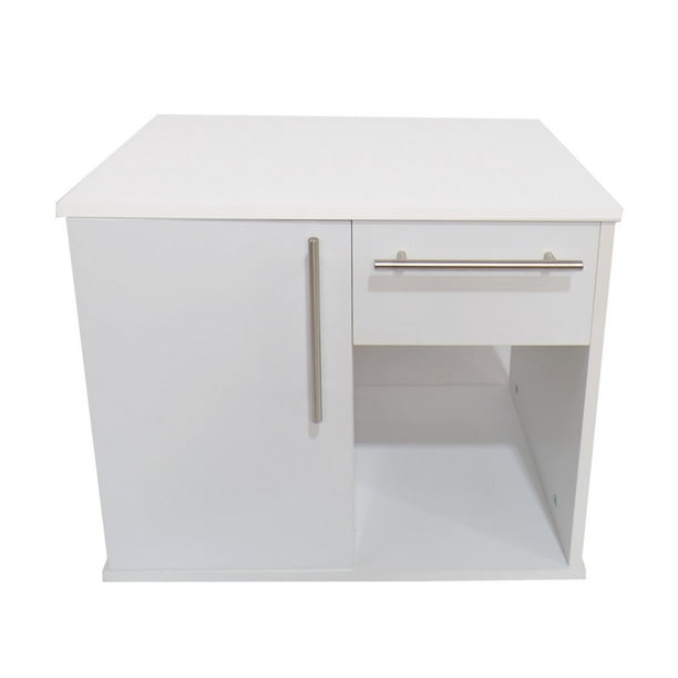 Gabinete para Baño DECOMOBIL GABINETE 08 con Puerta y Cajón Sin Lavabo y Monomando Blanco