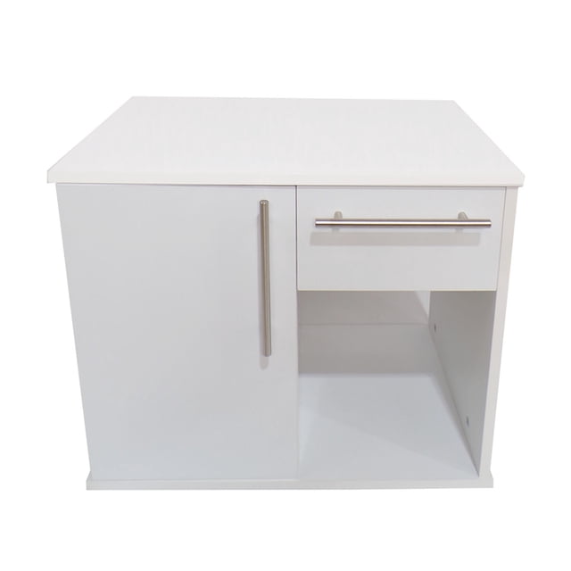 Gabinete para Baño DECOMOBIL GABINETE 08 con Puerta y Cajón Sin Lavabo y Monomando Blanco
