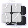 thumbnail image 3 of TrueNorth 40pcs Tens Unit Pads, 2x2 Electrodes compatible with Ems Muscle Stimulator Electrotherapy Pads-C, 3 of 5