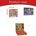Christmas Desk Calendar, Christmas Advent Calendar Puzzle 1000 Pieces
