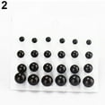 thumbnail image 6 of Yesbay 12 Pairs Women Party Ear Studs Faux Pearl Round Earrings Set Jewelry-White, 6 of 7