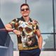 thumbnail image 4 of Fotbe Rose Floral Skull Camiseta Polo de Golf para Hombre con Estampado – Camisa Deportiva Transpirable con Cuello Abotonado-X-Large, 4 of 6