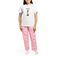 thumbnail image 4 of CafePress - Italian Greyhound Manipulate Women's Light Pajamas - Women's Short Sleeve Print T-Shirt and Pants Light Cotton Pajama Set, 4 of 7