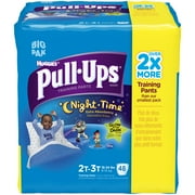 HUGGIES Pull-Ups Boys' Training Pants Night Time Extra Absorbency, Big Pak, (Choose Your Size)