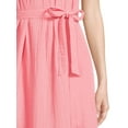 thumbnail image 4 of Time and Tru Women's Flutter Sleeve Textured Dress, 4 of 5