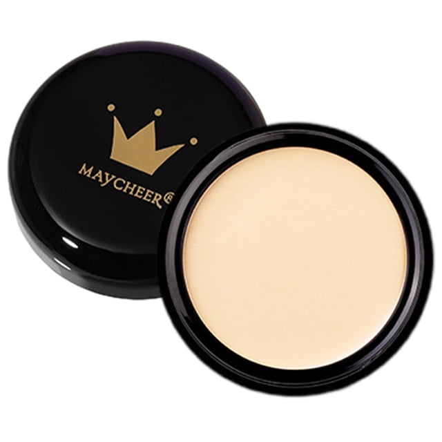 Base de maquillaje Zulema Corrector Crema prueba de agua Círculos oscuros Amarillo 5X5X2cm