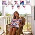 thumbnail image 7 of 4th of July Throw Pillow Covers,USA Flag Star Patriotic Cushion Case for Sofa Bed Independence Day Home Decoration, 7 of 7