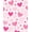 Pink, Pattern 1, variant on ODIKA 2x3 Machine Washable Non-Slip Area Rug, Kawaii Scattered Chair Cover Seat Cushion High Traffic Rug, Pink, 484114