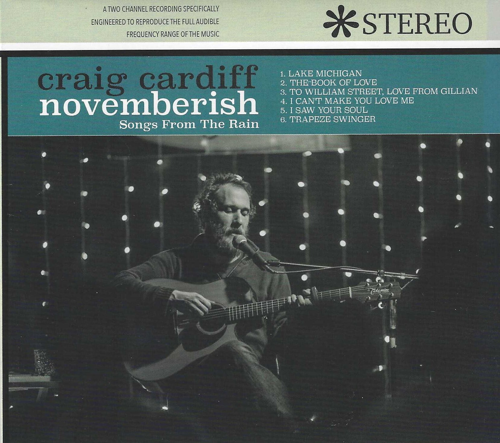 Craig Cardiff - Novemberish (Songs From The Rain) - CD pic