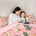 thumbnail image 4 of Erosebridal Western Cowgirl Boot Twin Bedding Sets 7-Piece, Cactus Plant Bedding Comforter Set, 4 of 7