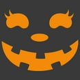 thumbnail image 2 of Boy's CHIN UP Halloween Jack o' Lantern Face  Graphic Tee Charcoal Heather X Large, 2 of 5