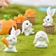 thumbnail image 5 of 2025 Latest Model 7pcs Miniature Garden Figurines Rabbit Mini Animals Figurines, 5 of 5