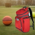 thumbnail image 1 of Mochila de baloncesto DYNWAVEMX Bolsa Transpirable con compartimento para zapatos y pelotas Rojo, 1 of 8