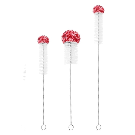 Hummingbird Feeder Cleaning Brushes,Water Bottle Brush Cleaner,Glass Bottle Scratch Resistant Cleaning Brush,Extra Long Cleaning Brush,Cleaning Sets for Bottle,Kettle,Jars,Vases 3 Pack