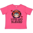 thumbnail image 3 of Inktastic Ladybug Loved and Blessed Boys or Girls Toddler T-Shirt, 3 of 5