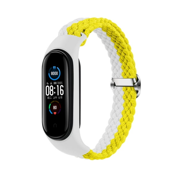 Strap for Mi Band 6 Bracelet Elastic Adjustable Nylon Braided Miband4 Miband 5 Wristbands for Xiaomi Mi Band 4 3 5 6 Strap