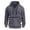 #025 Grey, variant on HAIJIE Mens Hoodies Zip Up Trendy Lightweight Work Hoodie Sweatshirt Long Sleeve Casual Loose Track Jacket Coats with Pocket (Black,L)