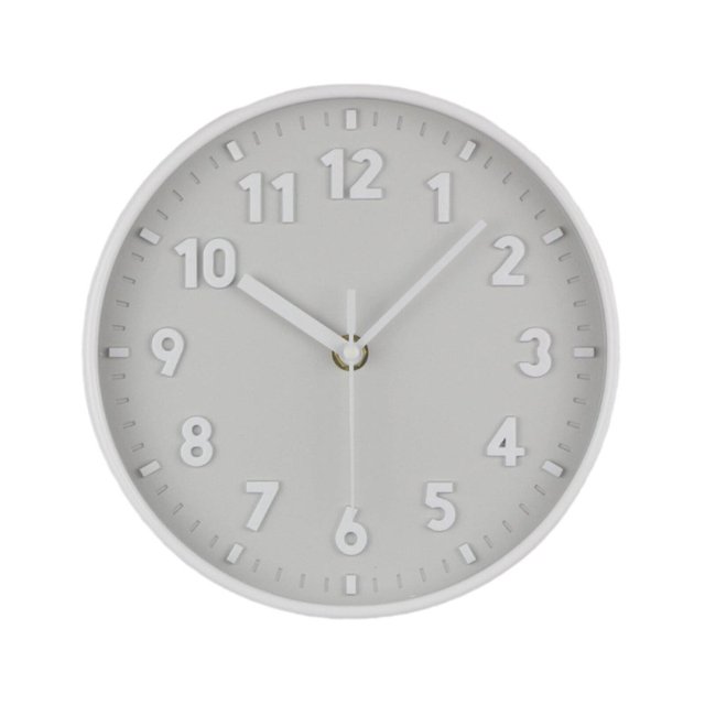 MesaSe Wall Clock Minimalist Japanese Design Large Wall Clock Silent Sweep Mechanism Kitchen Clock White &