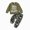 H197-Dark Green, variant on TOWED22 Toddler Baby Boy Fall Outfits Boys Winter Clothes Print Graphic Long Sleeve Sweatshirt Pants Set