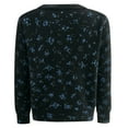 thumbnail image 5 of Wang6 Womens Cardigan Sweaters Fall White Open Front Button Knit Sweater Long Sleeve Knitted Tops Causal Crew Neck Floral Outwear Black M, 5 of 5