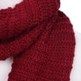 thumbnail image 3 of TrendsBlue Soft Chunky Ribbed Knit Infinity Loop Scarf, 3 of 4