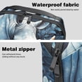 thumbnail image 4 of Rhinoceros Oxford Fabric Waterproof Portable Hard Drive Bag and Case with Cord Storage and Travel Charger Organizer for Electronic Devices - 5.9x9.44x3.14 in, 4 of 6