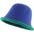 thumbnail image 3 of CoCopeaunts Dome Bucket Hat Women Matching Knitting Hats Warm Roll-up Brim Outdoor Fisherman Cap Shade Keep Warm, 3 of 8