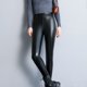 thumbnail image 5 of Gibobby pantalones para cuero Vinipiel sin Translúcido Mujer Leggings sintética para mujer Pantalones elásticos sintética talle y pantalones cálidos(Negro, XXXL), 5 of 5