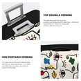 thumbnail image 4 of Fotbe Aabstract Eyes Luggage Cover Protector,Suitcase Protector,Scratch and Dirt Resistant,Fits 18-32 Inch Luggage-Medium, 4 of 8