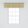 thumbnail image 2 of Ambesonne Vintage Window Valance, Interlace Rounds Oval, 54" X 12", Multicolor, 2 of 3